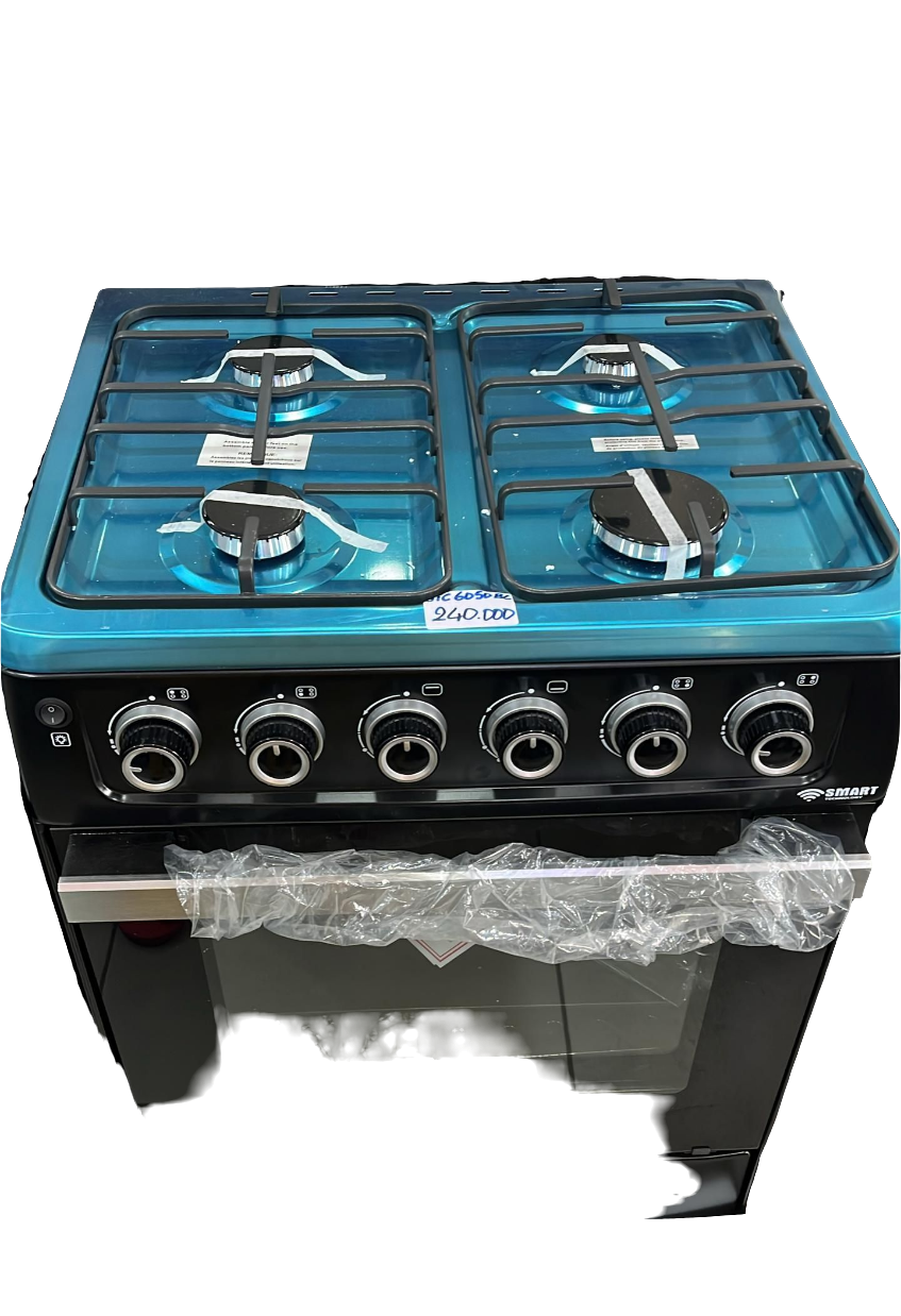 Cuisinière 4 feux smart 6060