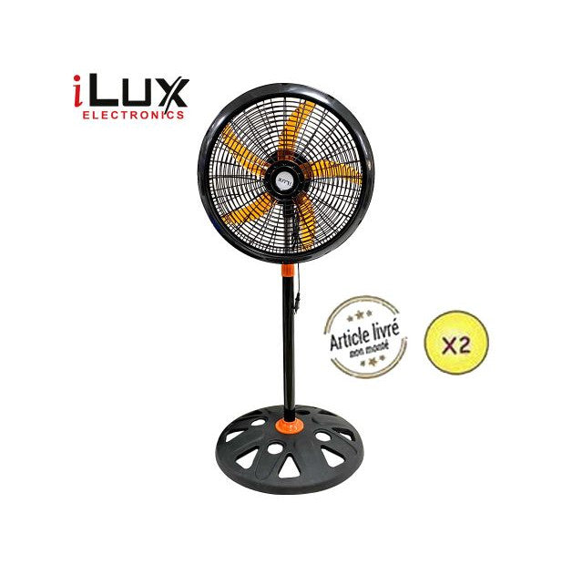 Ilux 2 Ventilateurs 18 Pouces – LXF-1877