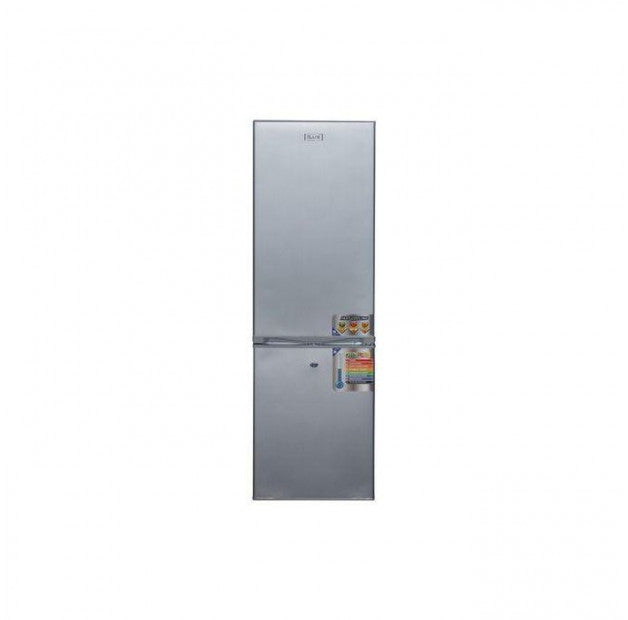 Ilux Réfrigérateur Combiné 3 Tiroirs ILCB315 – Economique – 312 L – Gris