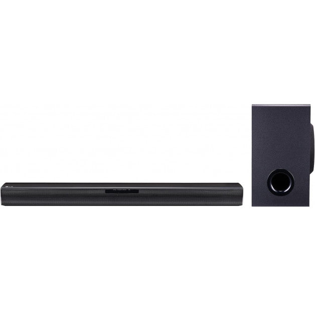 LG Barre de Son système 2.1 SQC1 | 160W | Caisson de Basses sans Fil | SQC1