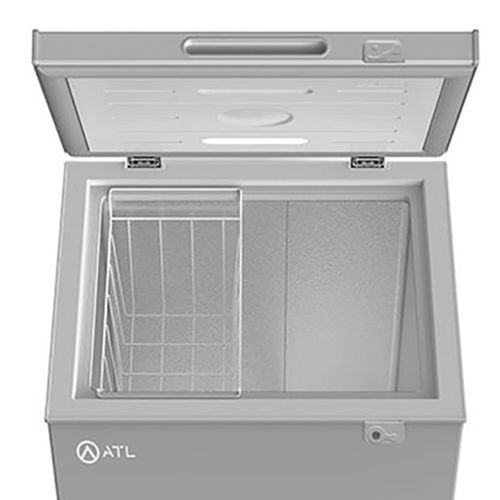 ATL Congélateur Horizontal - 100L - 01 Porte - CFATL-155 - Argent