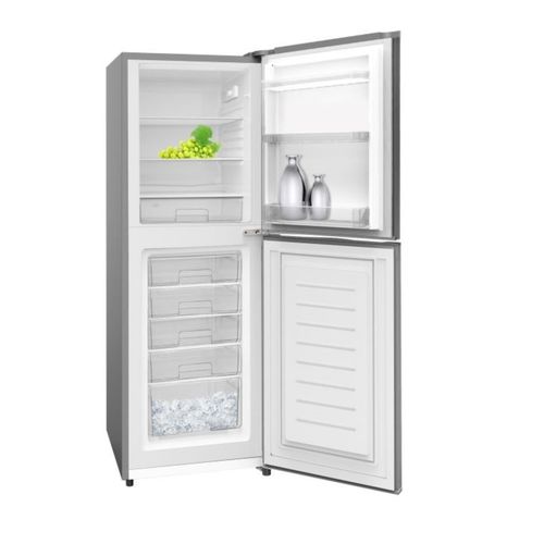 SMART TECHNOLOGY Réfrigérateur Combiné Smart 230L (STCB-308) Gris -5 Tiroirs -03 Mois Garantie