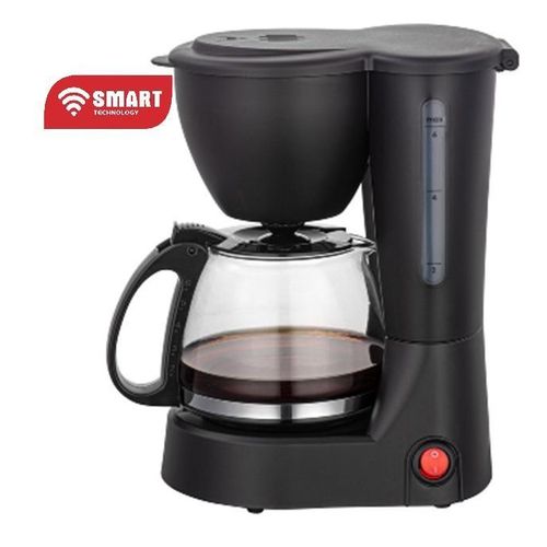 SMART TECHNOLOGY Machine à café (STPE-5206U) – Noir – 0,6 Litres / 6 tasses – 650 W – Fonction Anti-goutte