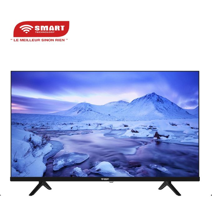 SMART TECHNOLOGY TV HD LED 32’’ Analogique Avec Support Mural (STT-3292HA) - HDMI-USB-3D - Noir / Garantie 03 Mois.