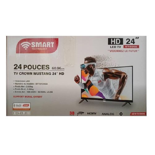 SMART TECHNOLOGY TV LED HD - 24