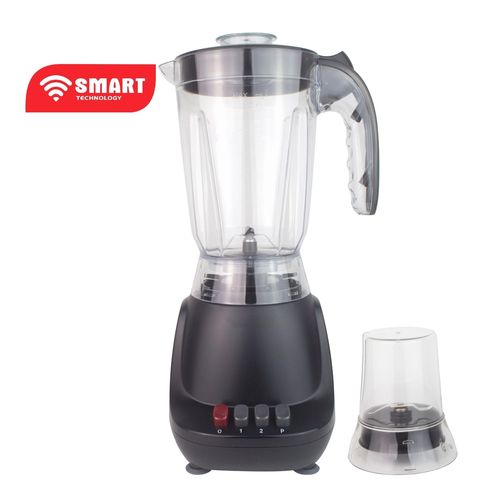 SMART TECHNOLOGY Blender Incassable STPE-2626ILB - 350 W – 1.5 Litres- Mélangeur 2 En 1 Avec Broyeur- Noir