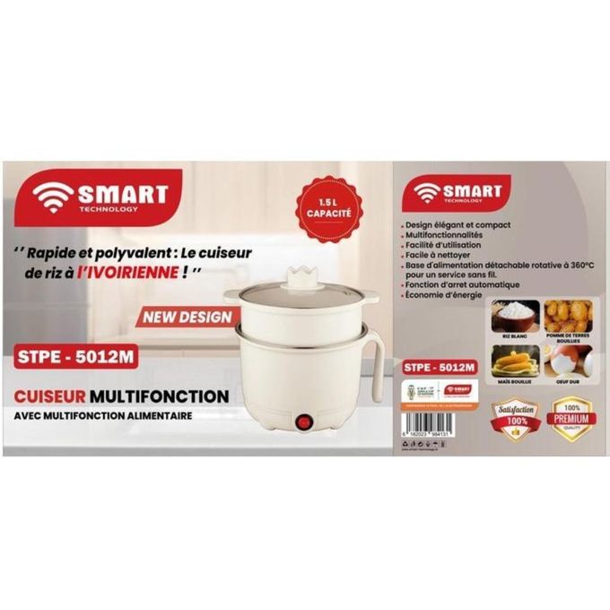 Smart Cuiseur a riz multifonction STPE 5012 M
Marque:Smart|Autres produits par Smart
