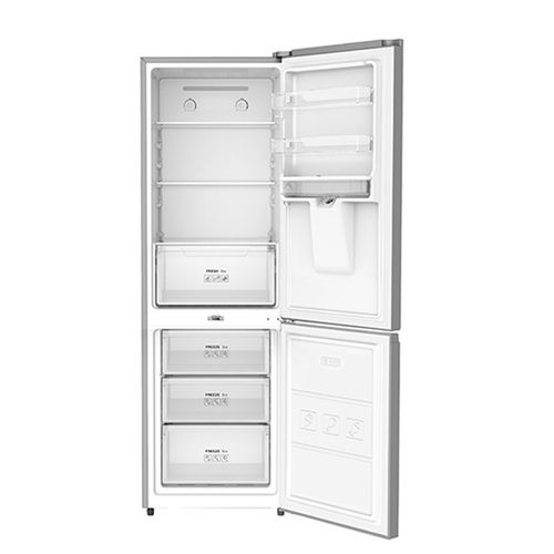 ATL Refrigerateur - ATL-2C410N - Combine Total No Frost 03 Tirroirs - 310L - 02 Portes – Inox & Silver