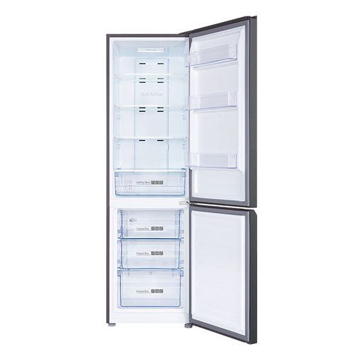 ATL Réfrigérateur Combiné Total No Frost -ATL-2C360N- 03 Tirroirs/ 306L/ 02 Portes/ Gris/R600A/A+