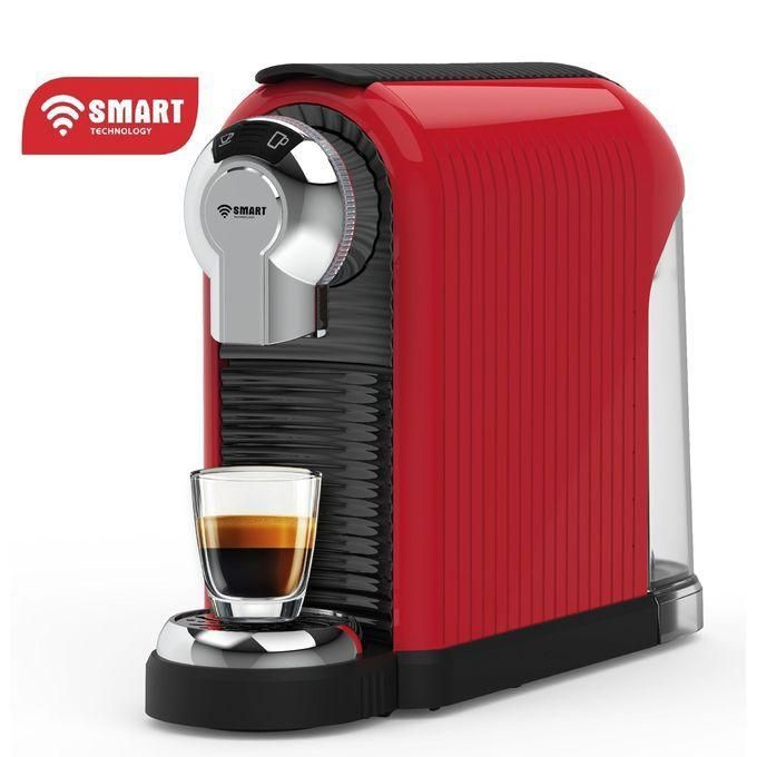 SMART TECHNOLOGY Machine à Café à Capsules (STPE-2541A) - 0,8L - 1260W - Rouge - Garantie 3 mois
