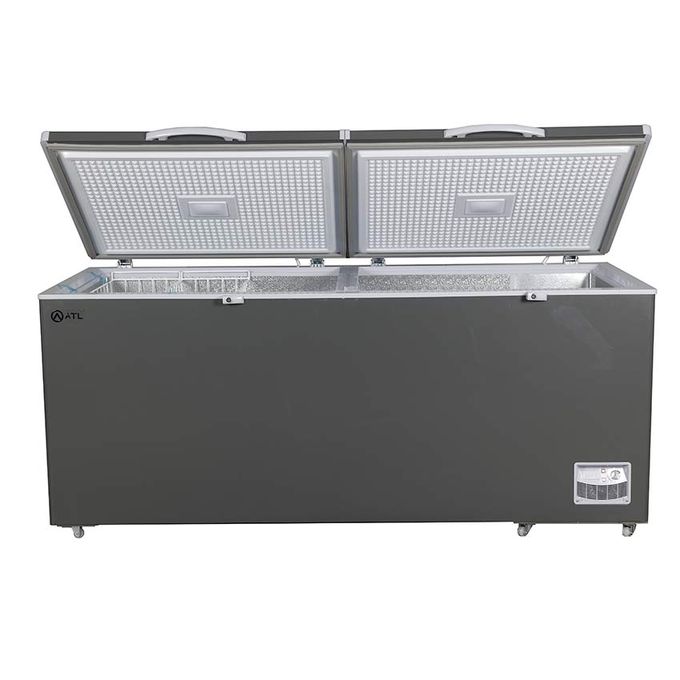 Congélateur Horizontal ATL - 549l - 02 Portes - Serrure - 02 Paniers - Inox&Silver - CFATL-620